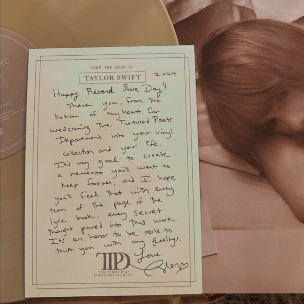 Bolter Vinyl with Record Store Day Note